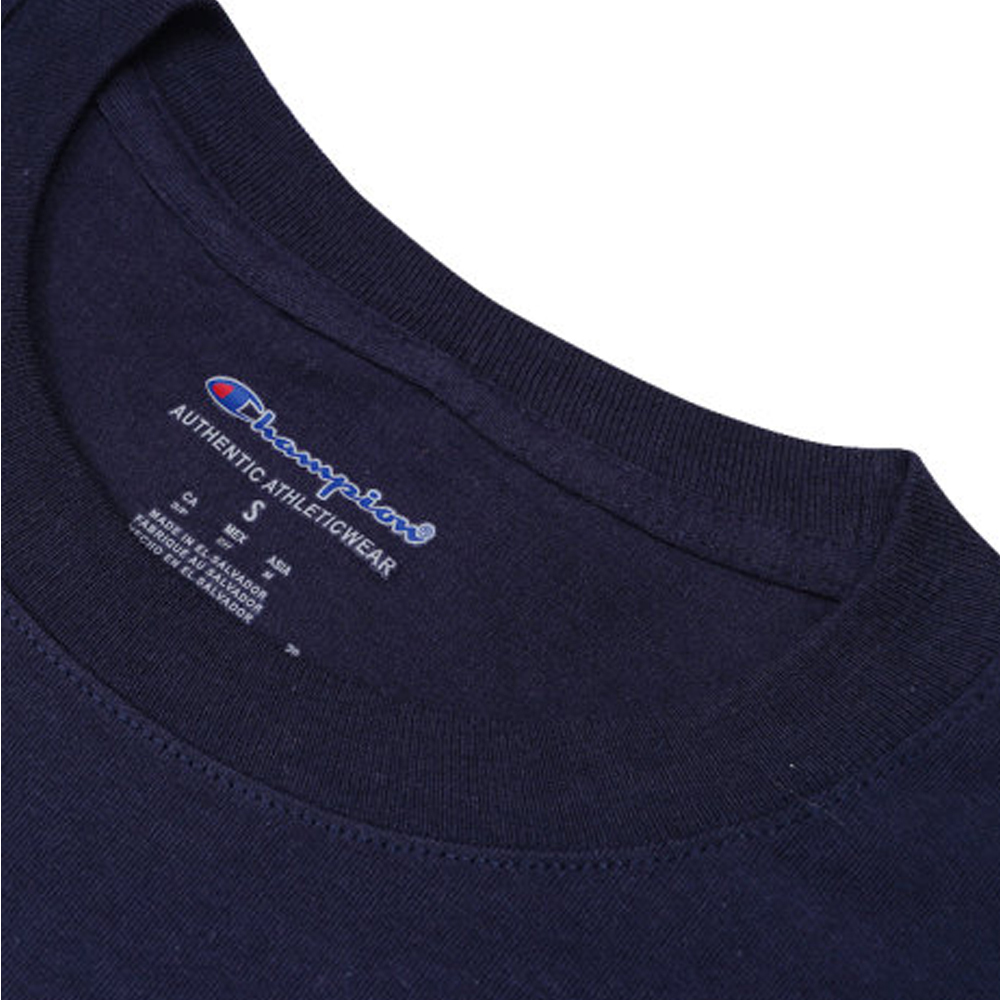 Champion 男士胸前贴标绒面大“C”logo短袖T恤 athletics线 GT23H-586317-031商品第3张图片规格展示