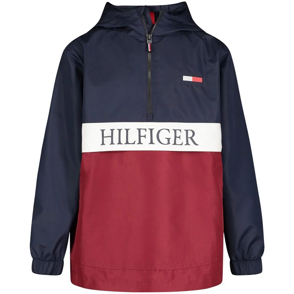 商品Tommy Hilfiger|Toddler Boys Colorblock Popover Jacket,价格¥106,第1张图片