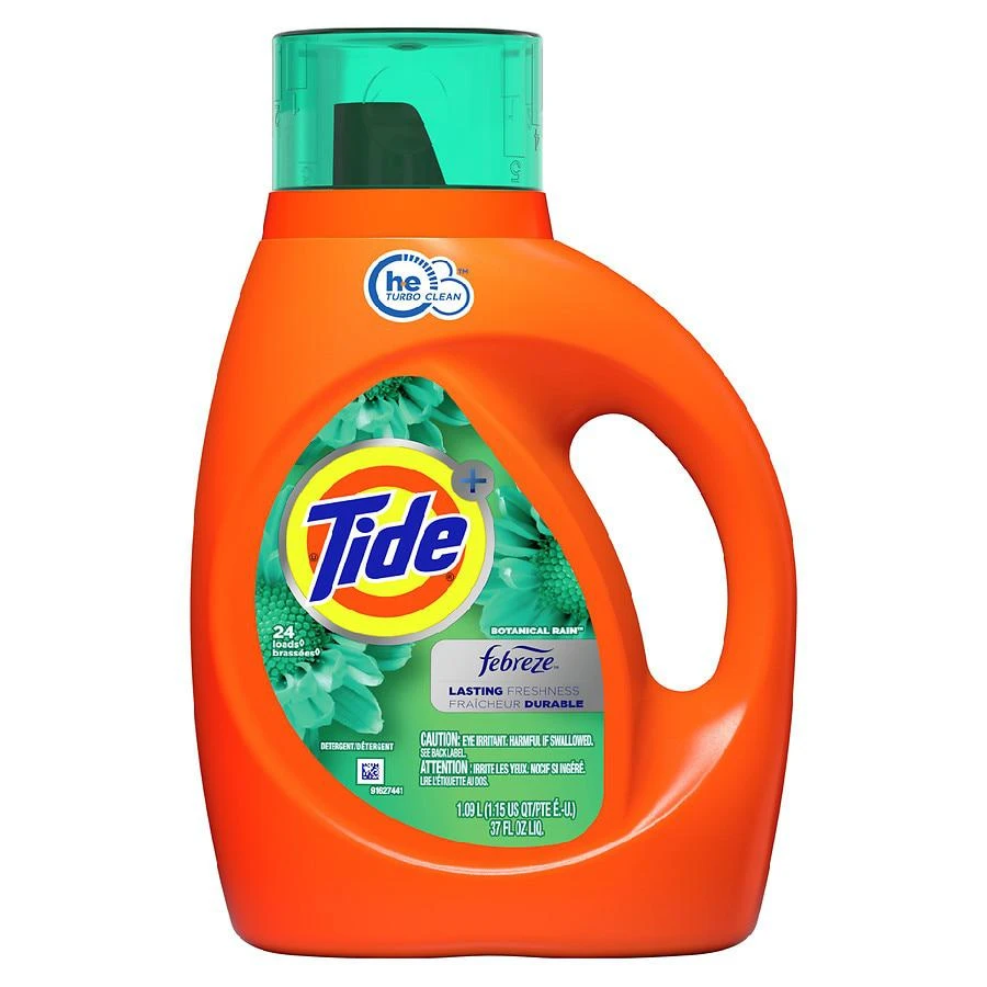 商品Tide|Plus Febreze Freshness HE Turbo Clean Liquid Laundry Detergent Botanical Rain,价格¥56,第1张图片