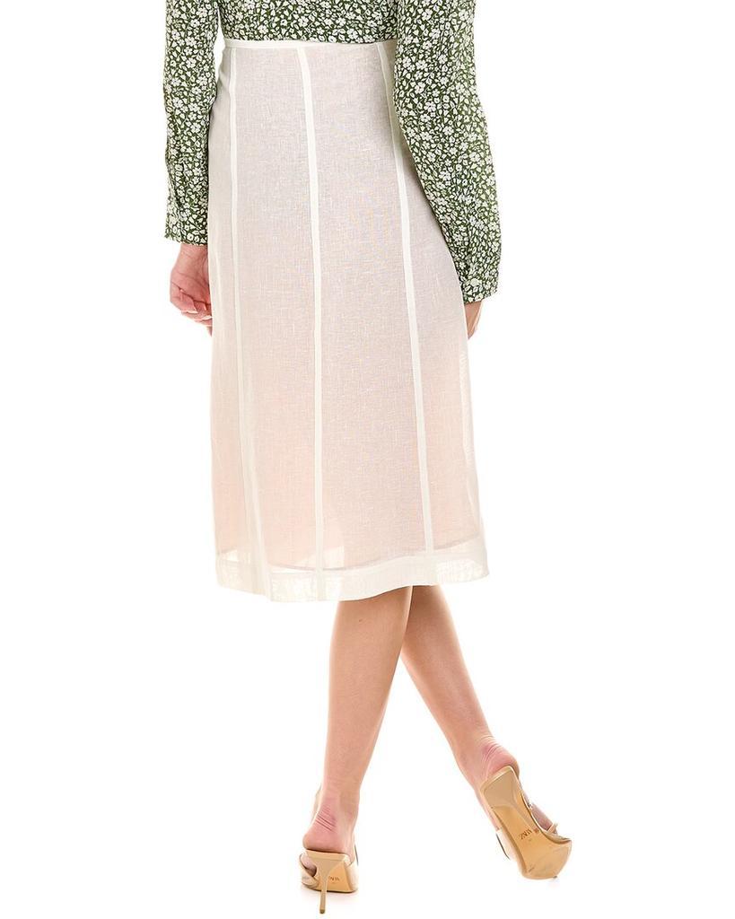 商品Michael Kors|Michael Kors Linen Crepe Gauze Skirt,价格¥1101,第4张图片详细描述