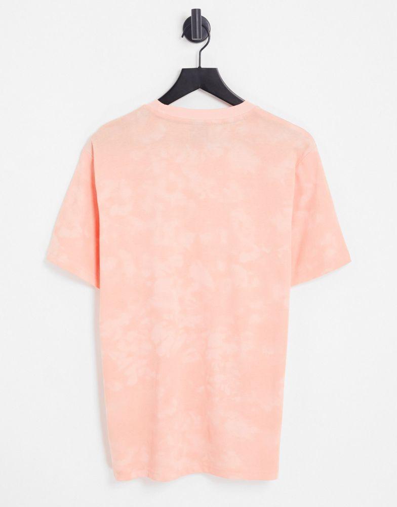 Champion acid wash t-shirt in pink商品第2张图片规格展示