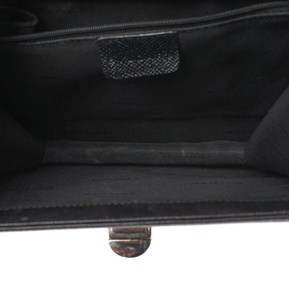 Bvlgari Black Leather Accordion Shoulder Bag 商品