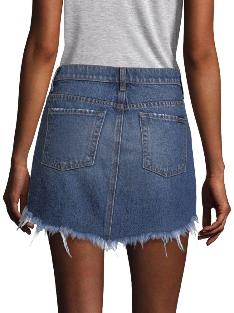 商品7 For All Mankind|Distressed Denim Skirt,价格¥317,第2张图片详细描述