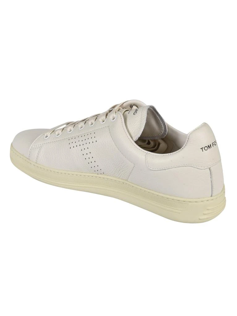 商品Tom Ford|Tom Ford Logo Perforated Sneakers,价格¥3373,第3张图片详细描述