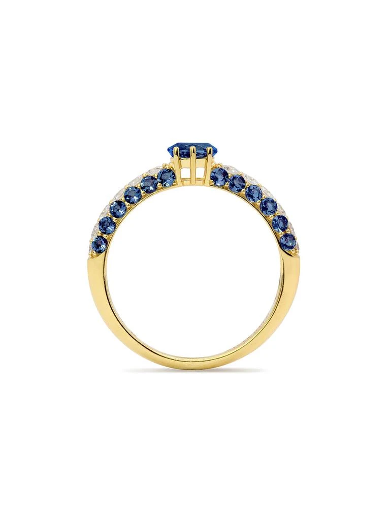 商品Stevie Wren|Blue Sapphire & Diamond Cirque Ring,价格¥26865,第2张图片详细描述