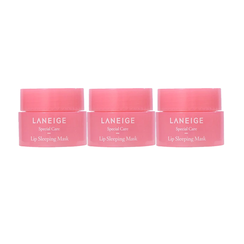 商品Laneige|【3件包邮装】LANEIGE 兰芝 中小样唇膜 3g*3,价格¥61,第1张图片