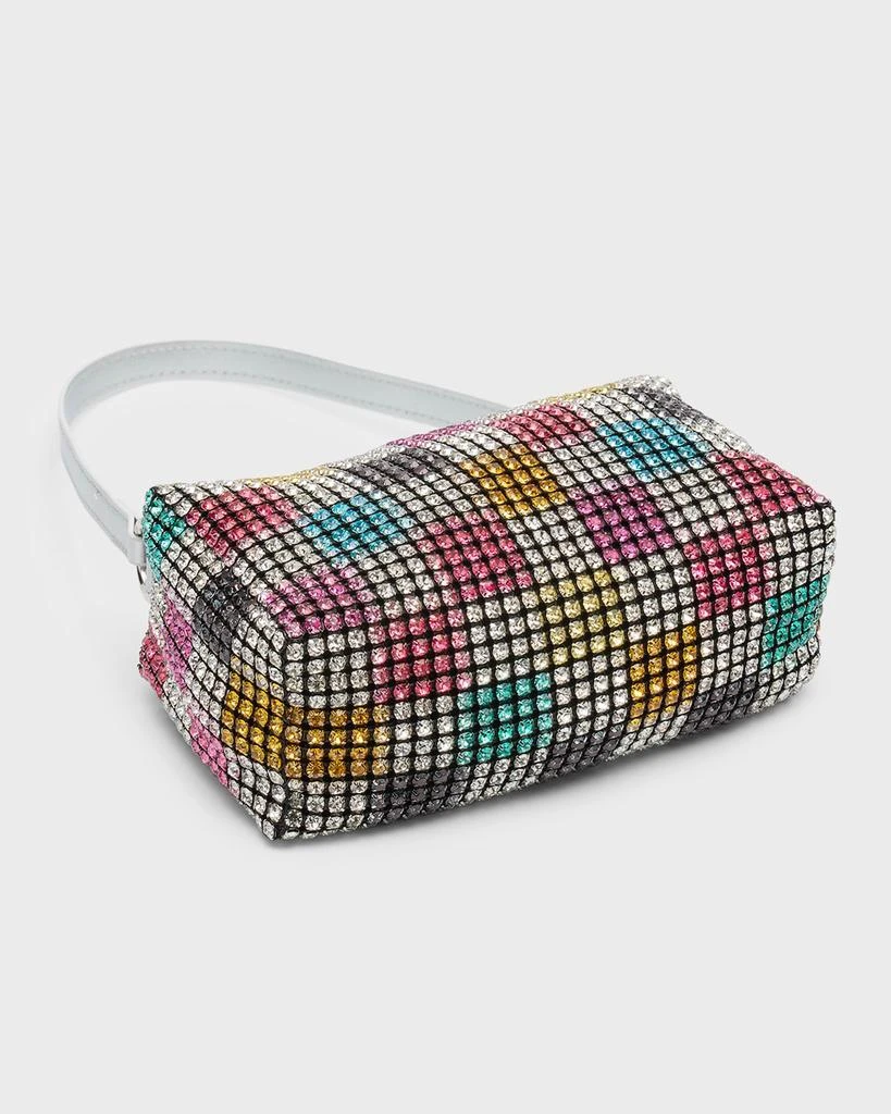 商品Bari Lynn|Girl's Rainbow Checkered Jeweled Bag,价格¥194,第5张图片详细描述