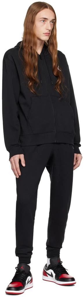 商品Jordan|Black Embroidered Sweatpants,价格¥331,第4张图片详细描述