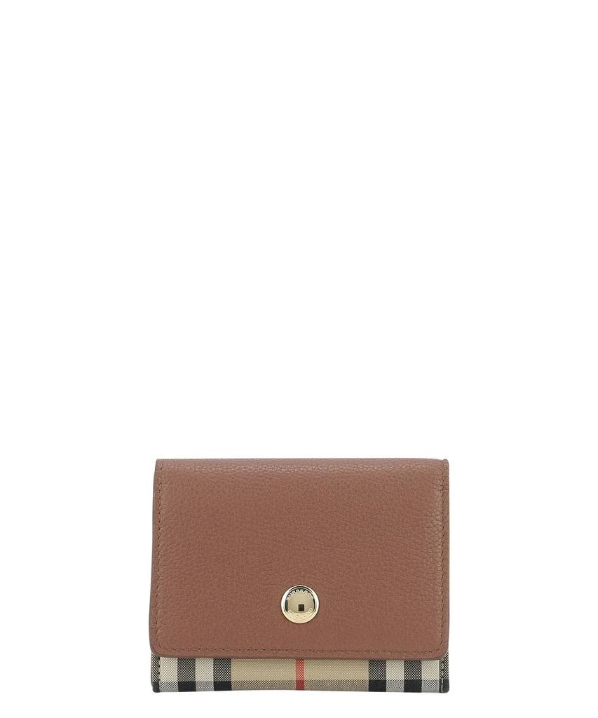 商品Burberry|Burberry women's brown other materials wallet,价格¥3762,第1张图片