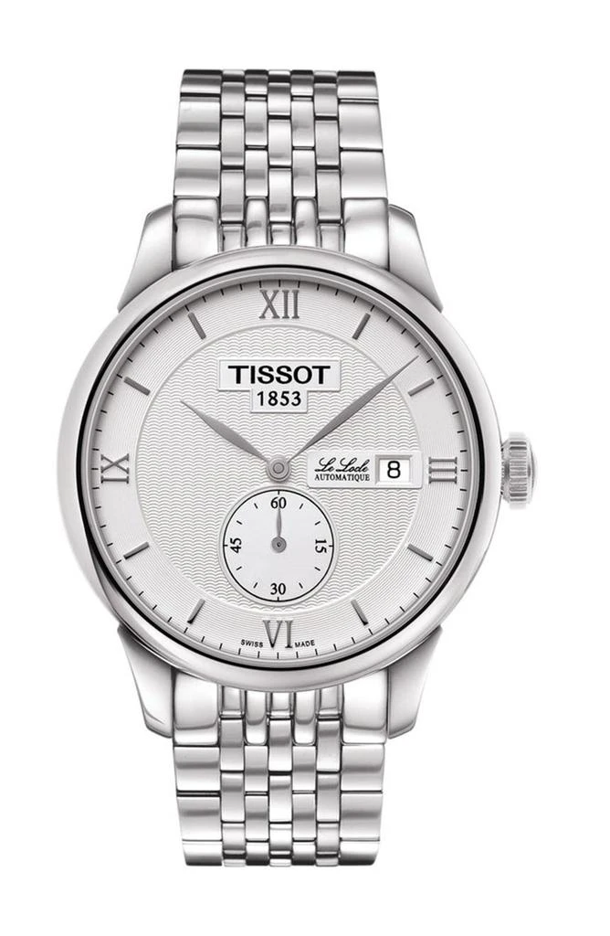 商品Tissot|Men's Le Locle Automatic Petite Seconde Bracelet Watch,,价格¥3922,第1张图片