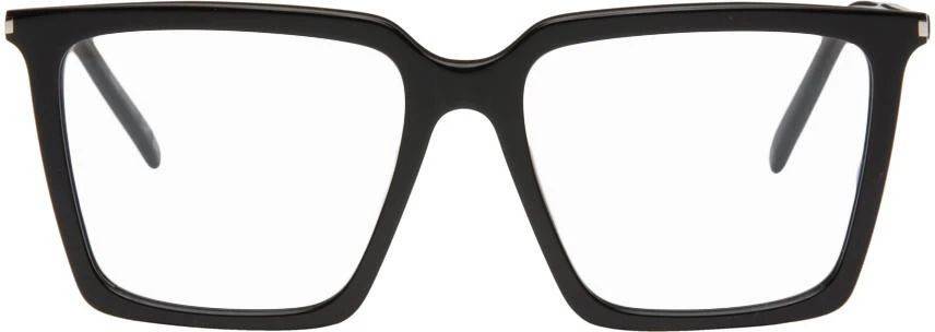 商品Yves Saint Laurent|黑色 SL 474 眼镜,价格¥2663,第1张图片