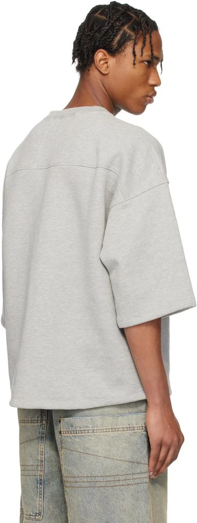 商品Rhude|Gray 'Côte D'Azur' Mid-Sleeve Boxy T-shirt,价格¥3121,第3张图片详细描述