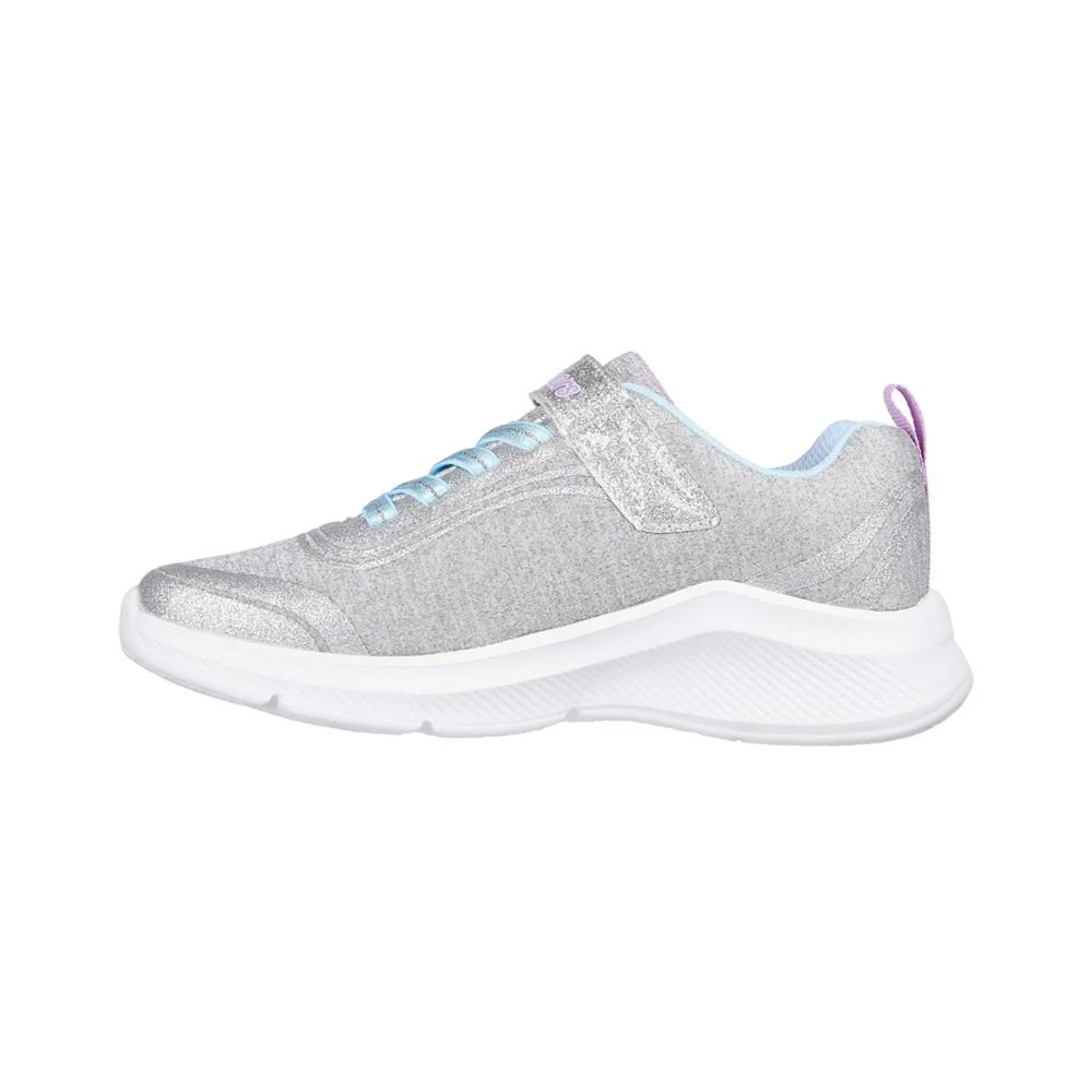 商品SKECHERS|Little Girls Dreamy Lites Wide Fit - Ready To Shine Stay-Put Casual Sneakers from Finish Line,价格¥150,第3张图片详细描述