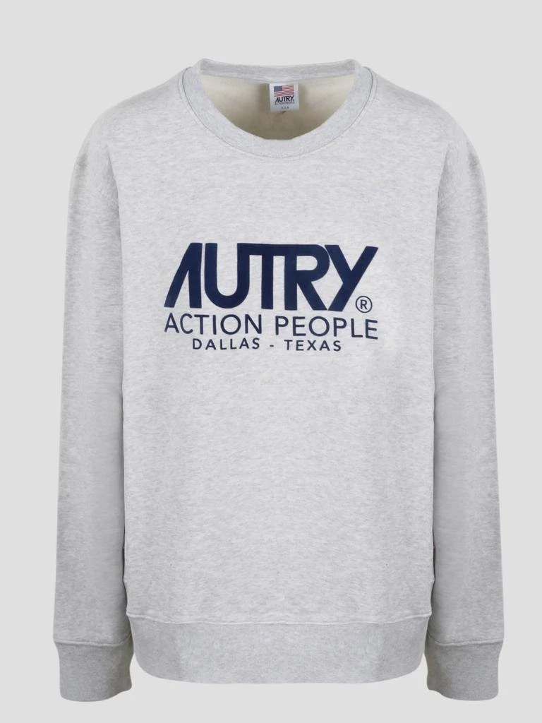 商品Autry|Autry Iconic Man Flock Sweatshirt,价格¥1351,第1张图片