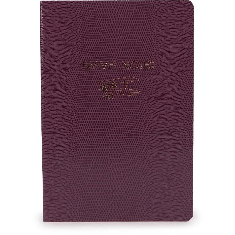 商品Sloane Stationery|Travel notes designer softcover notebook in purple,价格¥168,第1张图片