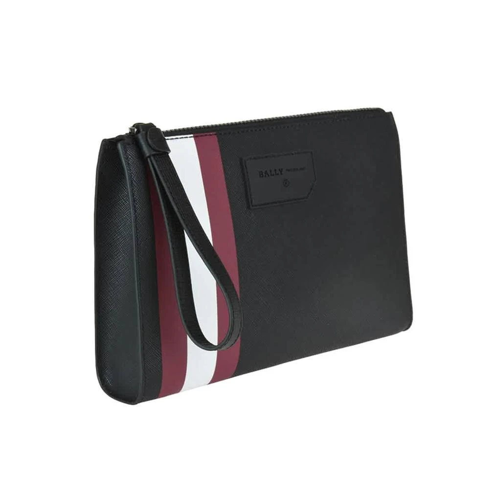 商品Bally|Bally Skid Black / Red Stripe Mens Clutch,价格¥1659,第2张图片详细描述