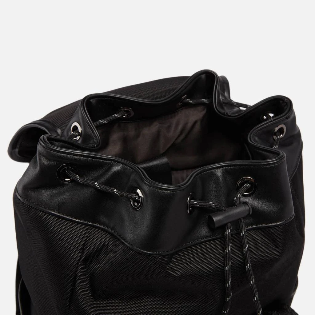 商品Valentino|Valentino Cristian Canvas and Faux Leather Backpack,价格¥1885,第5张图片详细描述