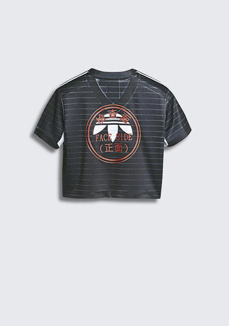 商品Alexander Wang|阿迪达斯联名款短款T恤,价格¥414,第2张图片详细描述