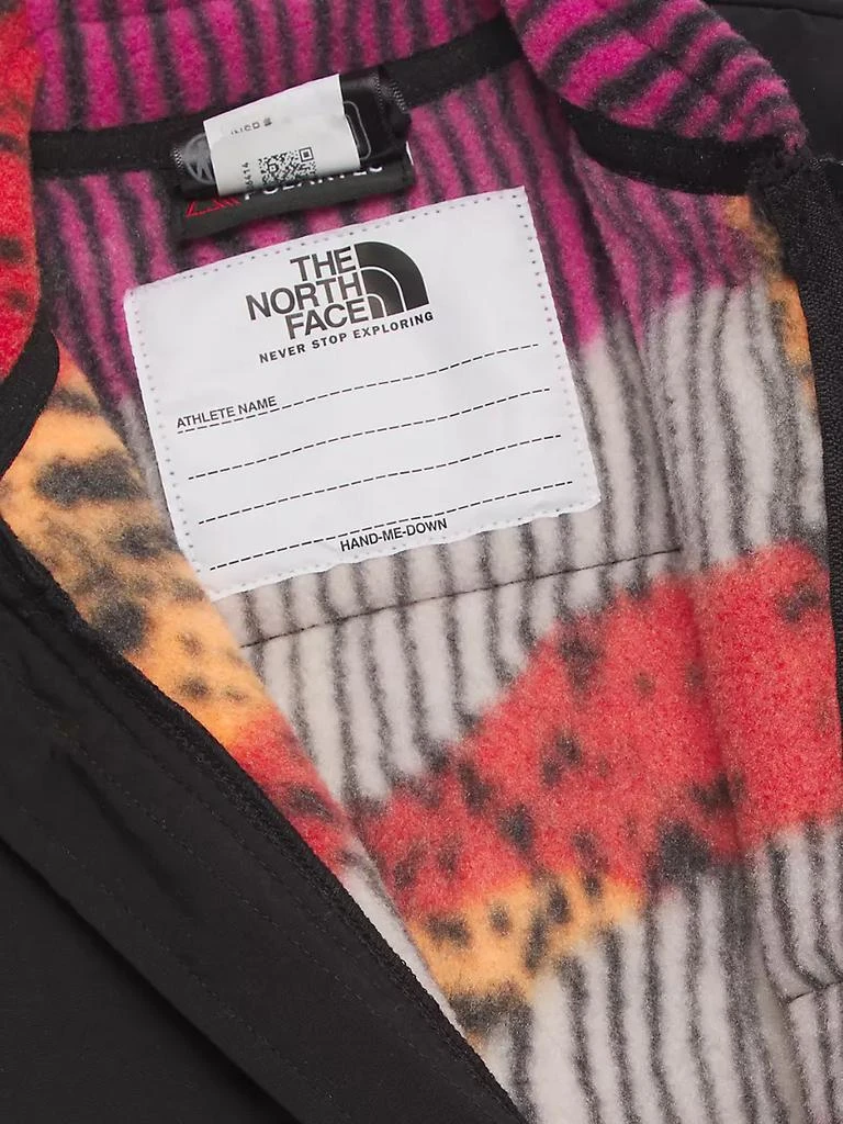 商品The North Face|Baby's Denali Fleece Printed One-Piece Coveralls & Mittens Set,价格¥917,第4张图片详细描述