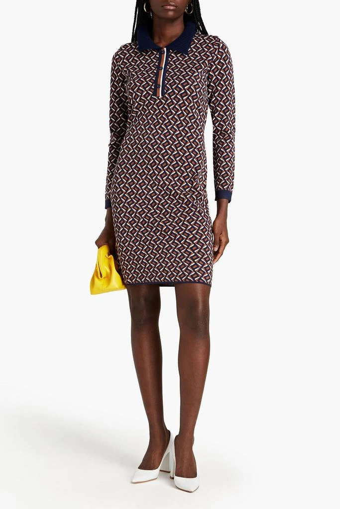 商品Diane von Furstenberg|Milena jacquard-knit mini dress,价格¥968,第2张图片详细描述