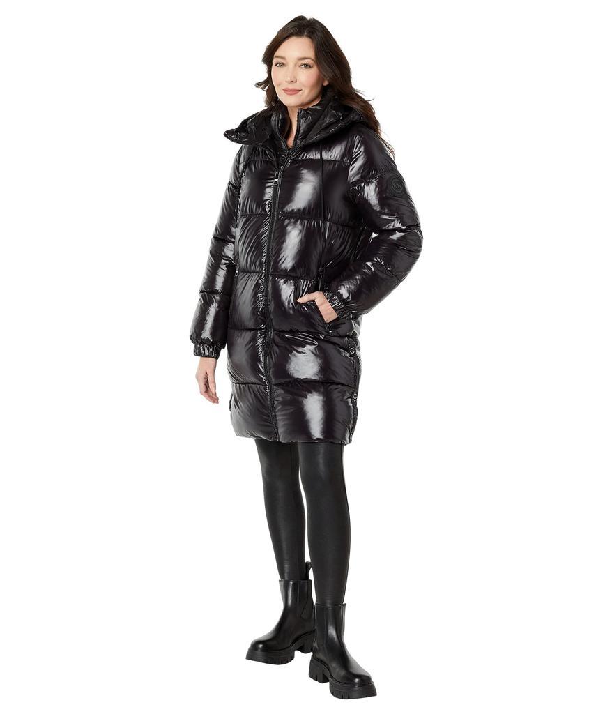 商品Michael Kors|Exaggerated Puffer with Bib Coat M425394F74,价格¥844-¥877,第1张图片