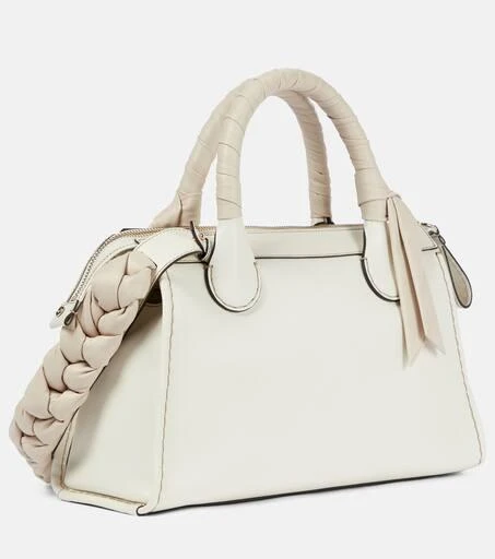 商品Chloé|Chloé for Mytheresa – Edith Medium braided leather tote,价格¥18173,第4张图片详细描述