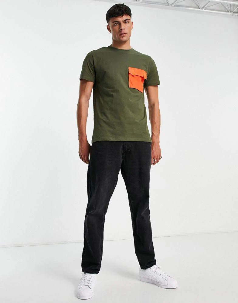 商品American Stitch|American Stitch t-shirt with front pocket,价格¥235,第4张图片详细描述