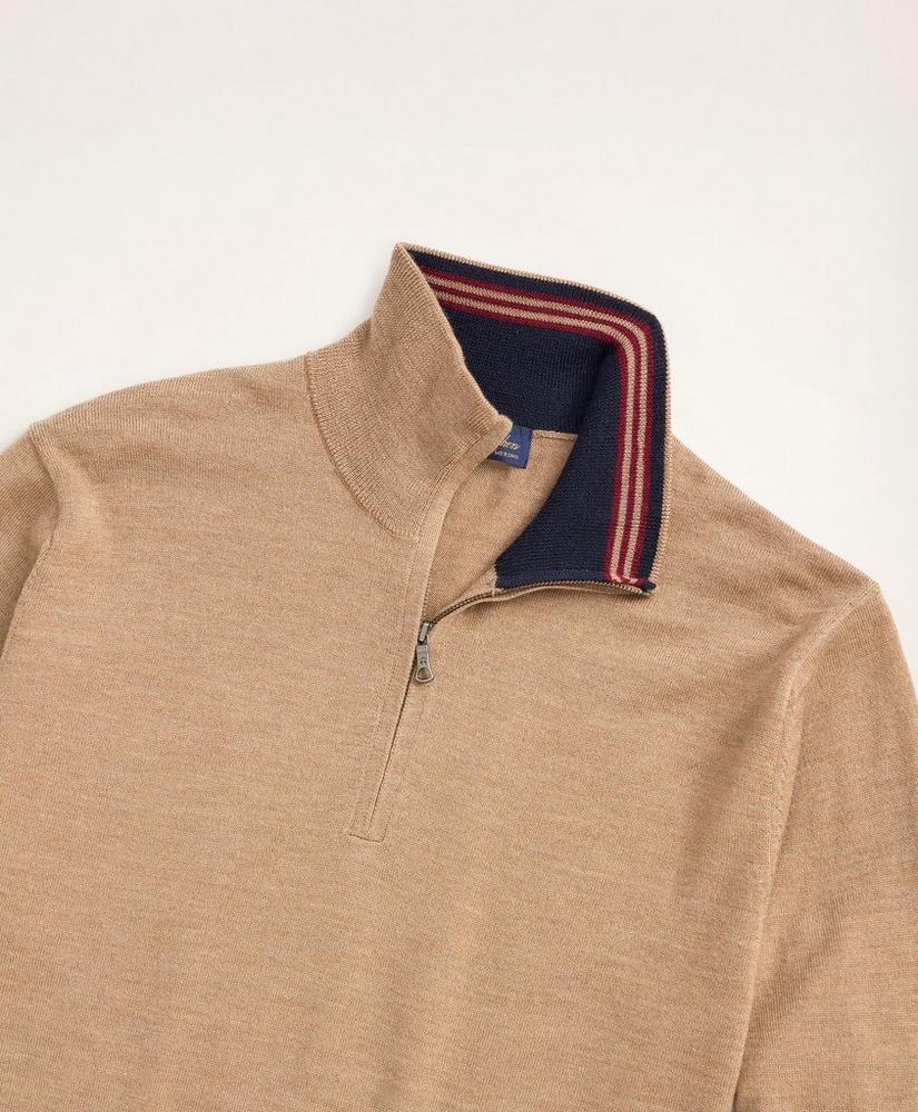 商品Brooks Brothers|Merino Half-Zip Sweater,价格¥368,第4张图片详细描述