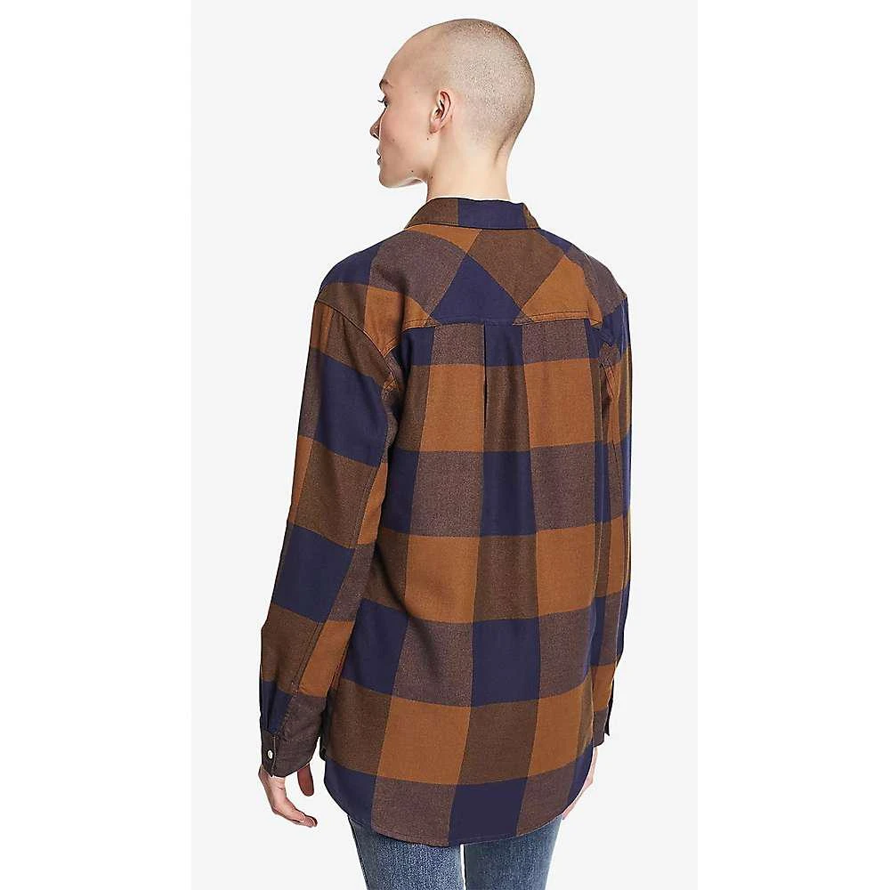 商品Eddie Bauer|Eddie Bauer Women's Fremont Flannel Snap Front Tunic LS Shirt,价格¥275,第2张图片详细描述