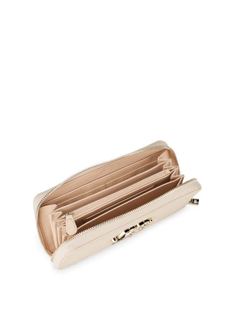 商品Moschino|Textured Zip-Around Wallet,价格¥512,第2张图片详细描述
