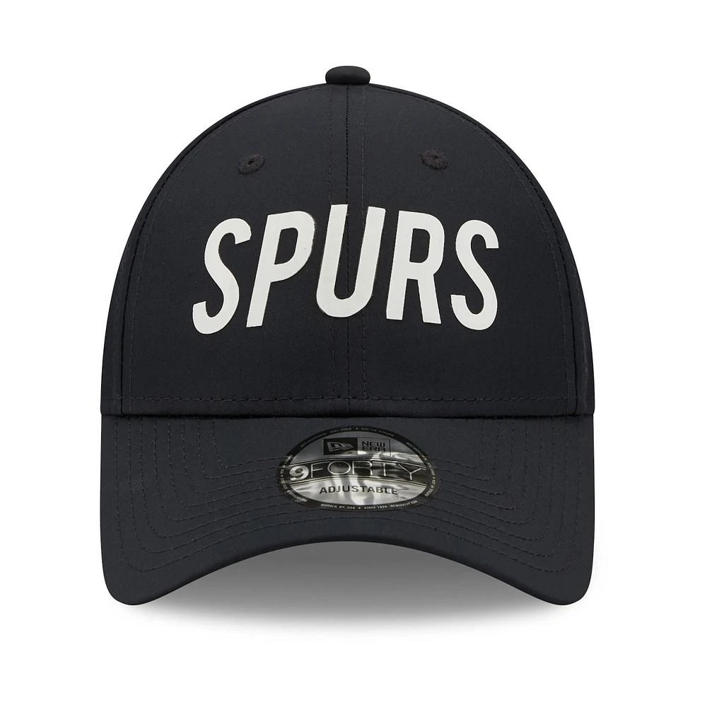 商品New Era|Men's Black Tottenham Hotspur 9FORTY Adjustable Hat,价格¥251,第3张图片详细描述