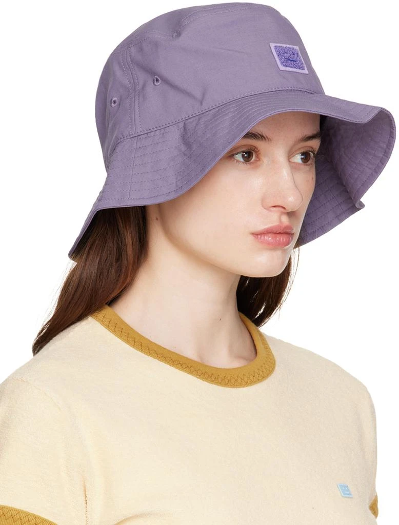 商品Acne Studios|Purple Heat Reactive Bucket Hat,价格¥441,第2张图片详细描述