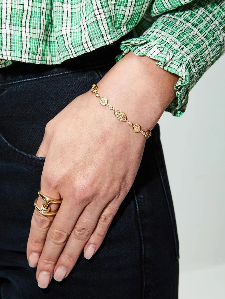 商品Marlo Laz|Southwestern Diamond Chain Bracelet,价格¥35248,第2张图片详细描述