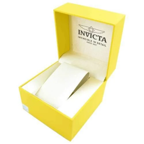 商品Invicta|Invicta Men's Chronograph Watch - Pro Diver Yellow Steel & Silicone Strap | 26087,价格¥692,第4张图片详细描述