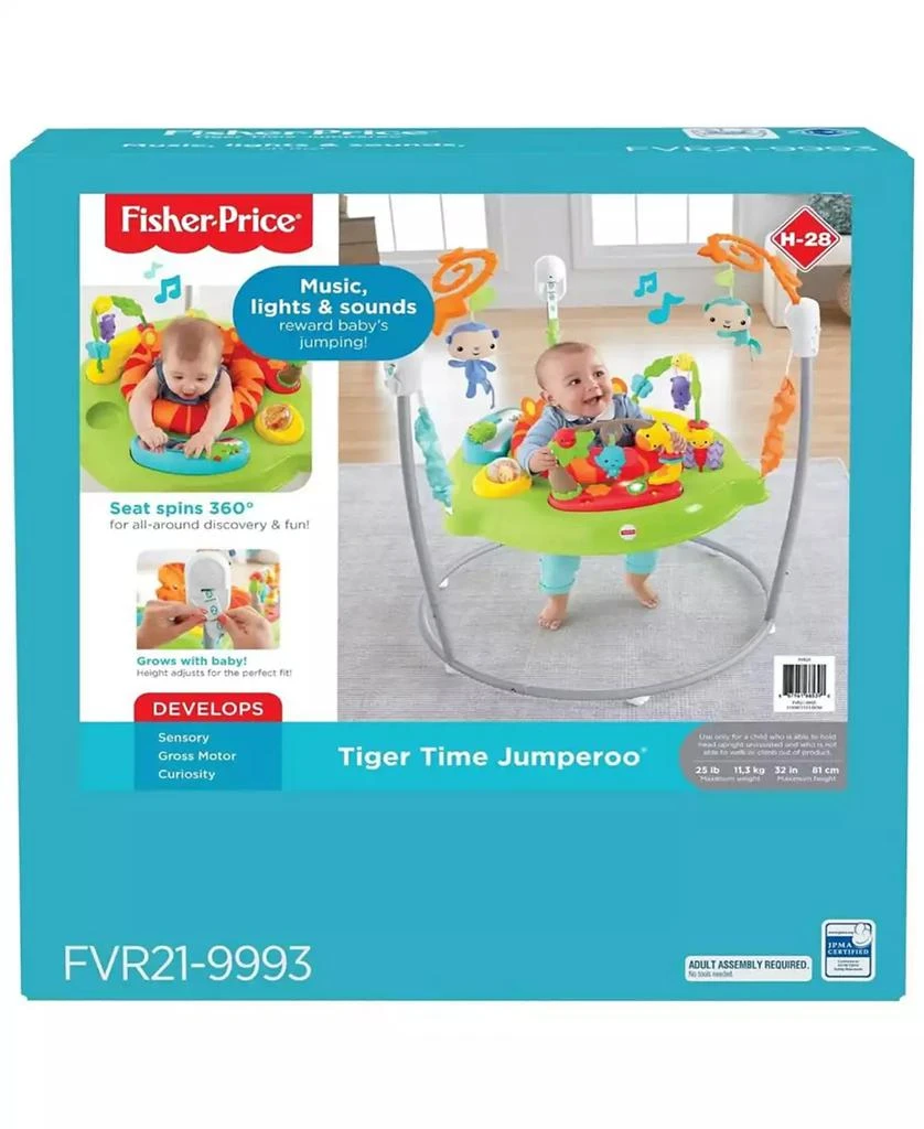 商品Fisher Price|Tiger Time Safari Jumperoo Activity Center,价格¥751,第4张图片详细描述