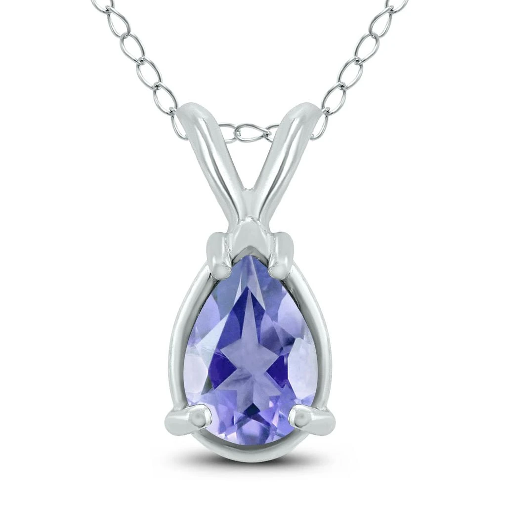 商品SSELECTS|14K  5X3Mm Pear Tanzanite Pendant,价格¥977,第1张图片