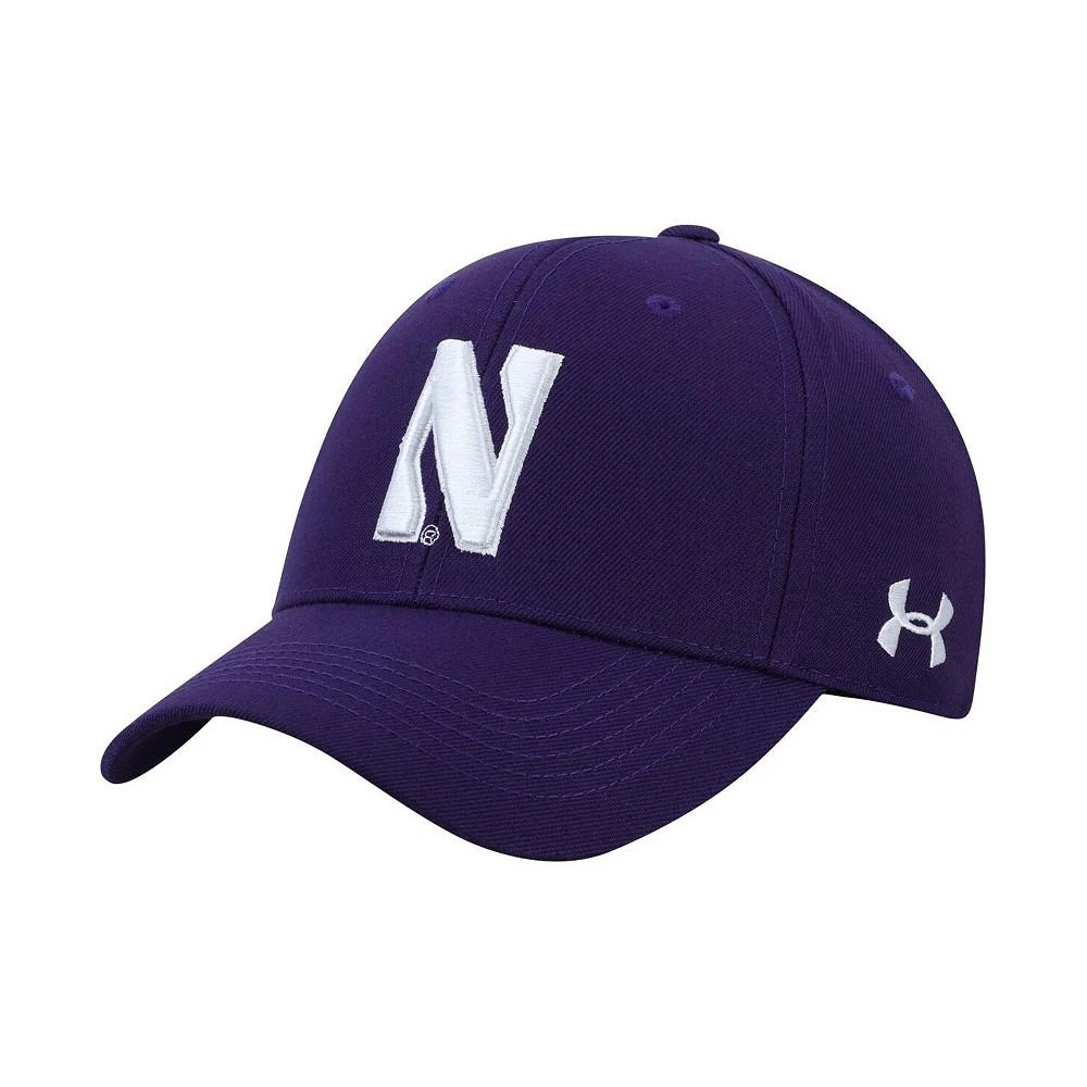 商品Under Armour|Men's Purple Northwestern Wildcats Classic Structured Adjustable Hat,价格¥178,第1张图片