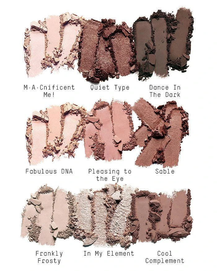 商品MAC| Eye Shadow x 9, Eyes on M·A·C Collection,价格¥256,第3张图片详细描述