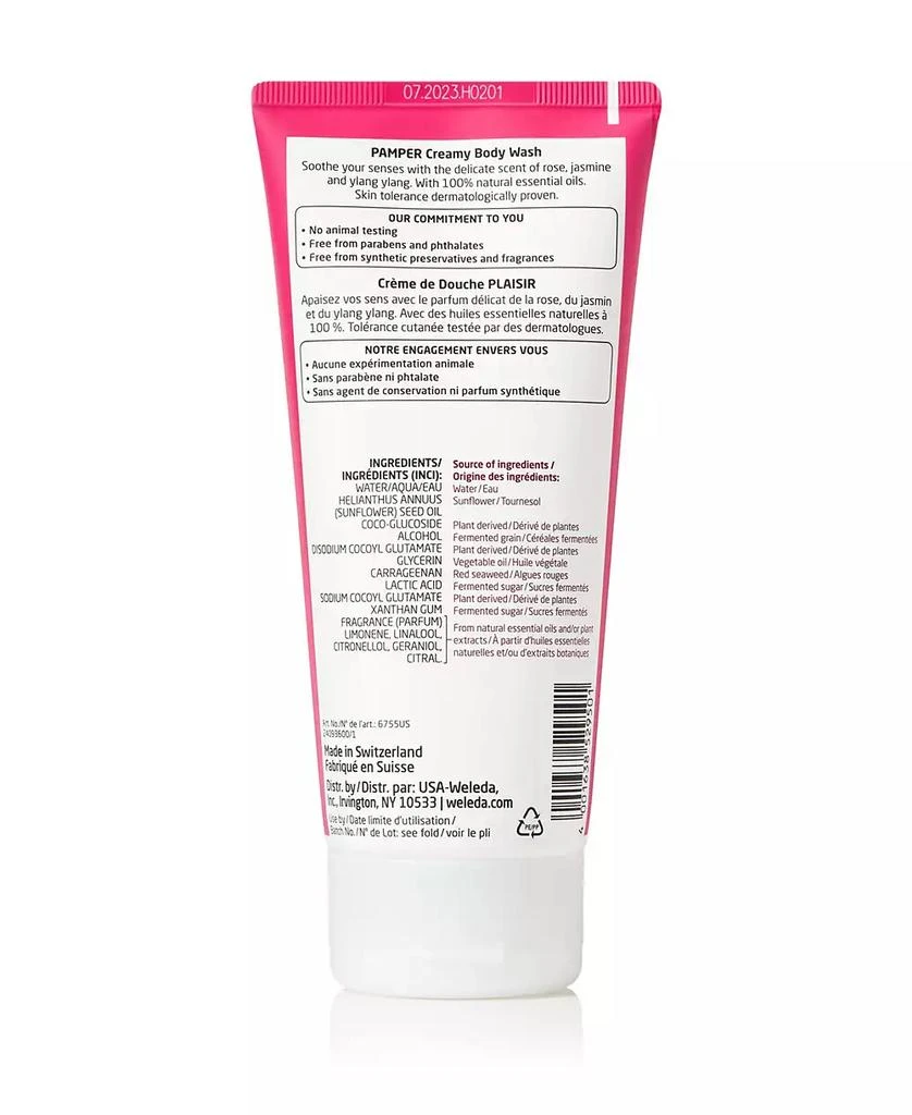 商品Weleda|Aroma Essentials Pamper Body Wash, 6.8 oz,价格¥76,第2张图片详细描述