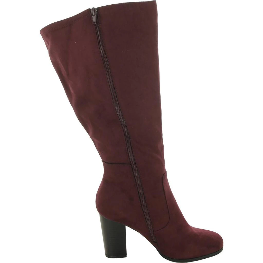 Style & Co. Womens Addyy Microsuede Pull On Knee-High Boots 商品