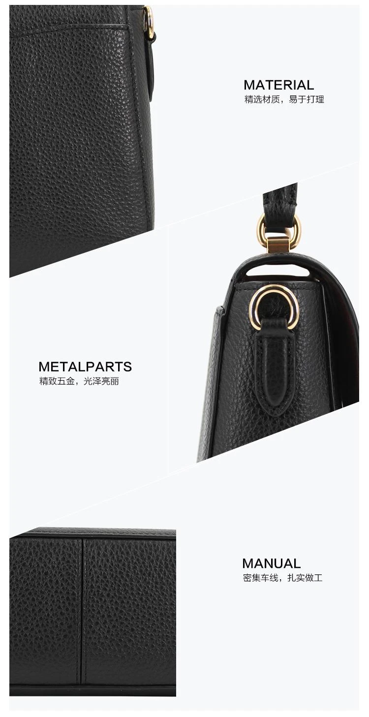 商品Coach|美国直邮 COACH蔻驰杨紫同款女士单肩斜挎链条手提包 C1560黑色,价格¥2543,第8张图片详细描述