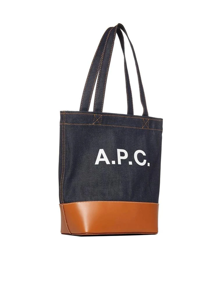 商品A.P.C.|A.P.C. Axelle Two-Tone Small Tote Bag,价格¥1460,第3张图片详细描述