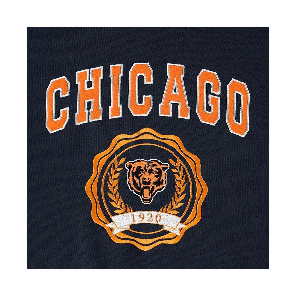 商品Tommy Hilfiger|Women's Navy Chicago Bears Becca Drop Shoulder Pullover Hoodie,价格¥505,第2张图片详细描述