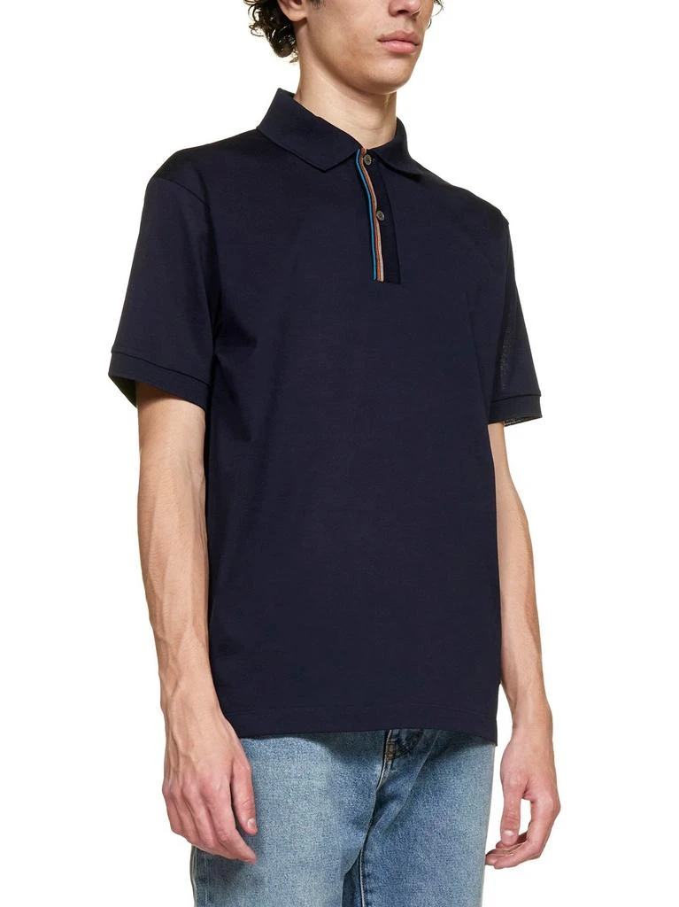 商品Paul Smith|Paul Smith Short-Sleeved Striped Trim Polo Shirt,价格¥1290,第4张图片详细描述