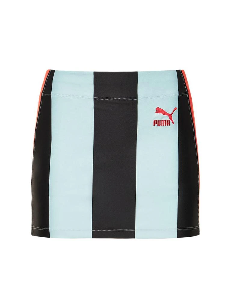 商品Puma|Puma X Dua Lipa Striped Mini Skirt,价格¥395,第1张图片