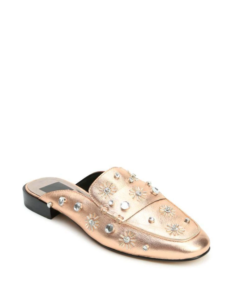 商品Dolce Vita|Dolce Vita Maura Embellished Leather Mules ,价格¥829,第1张图片
