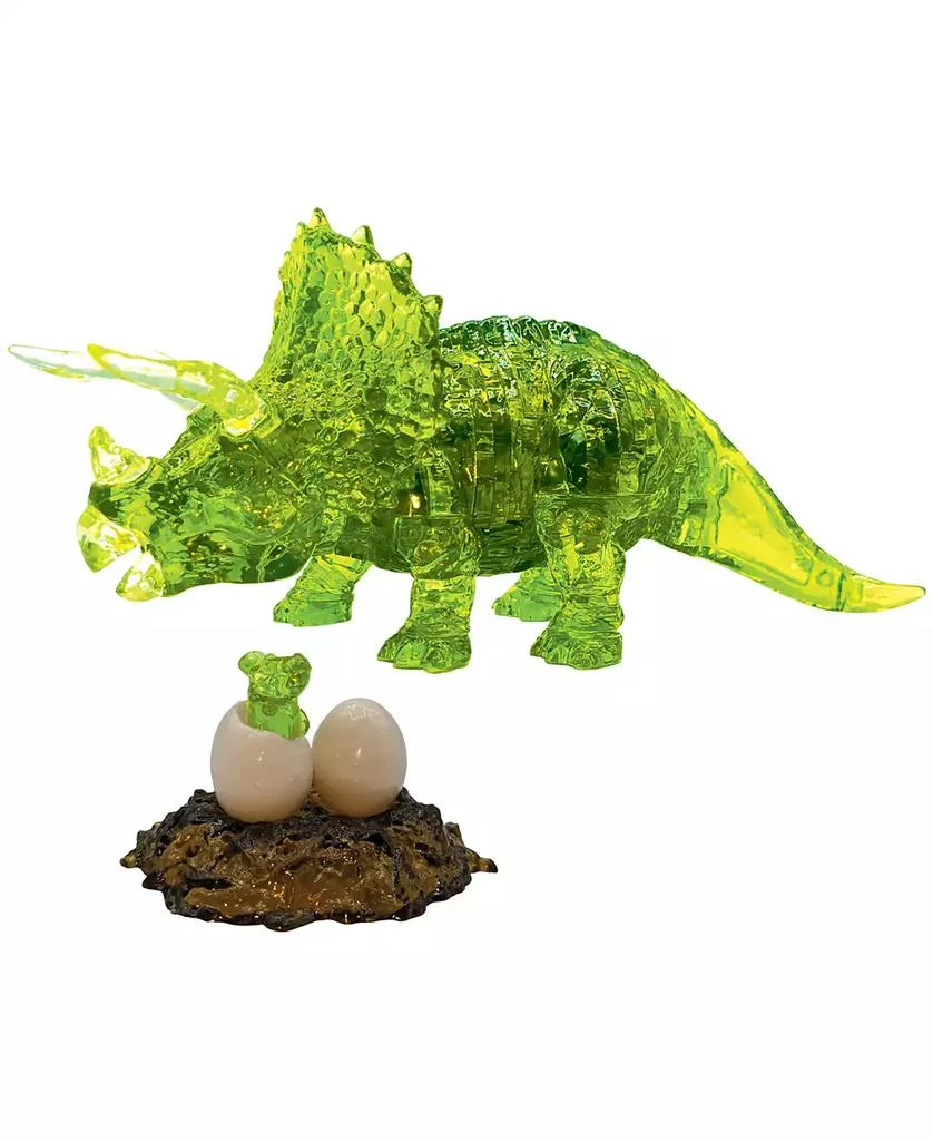 商品BePuzzled|3D Crystal Triceratops Baby Puzzle Set, 61 Pieces,价格¥180,第1张图片