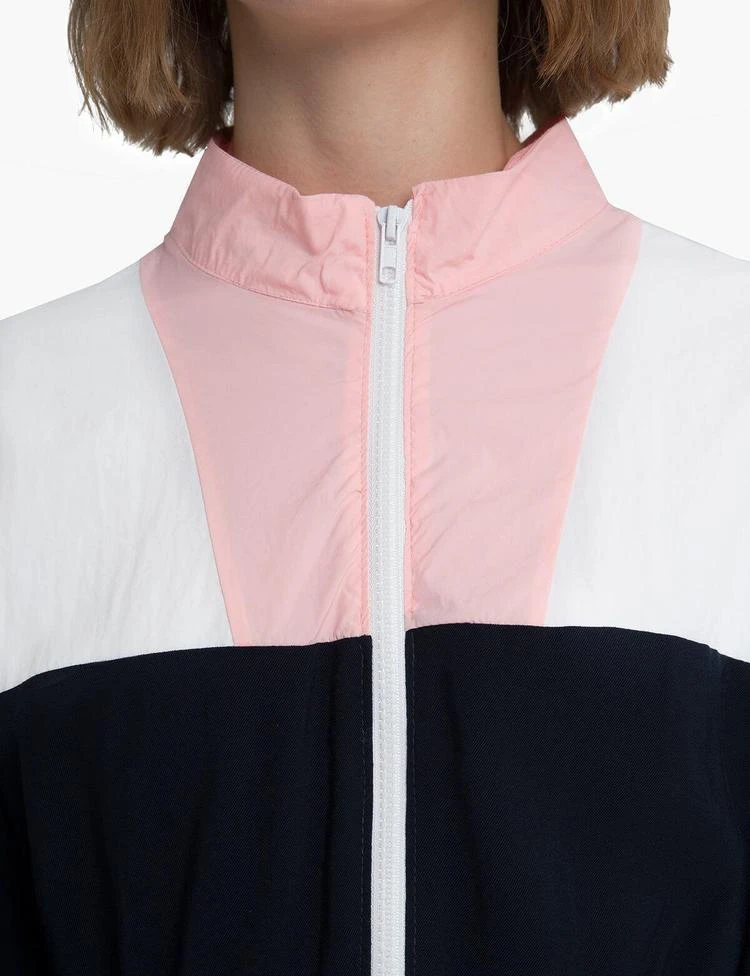 Color Block Windbreaker Jacket Dress 商品