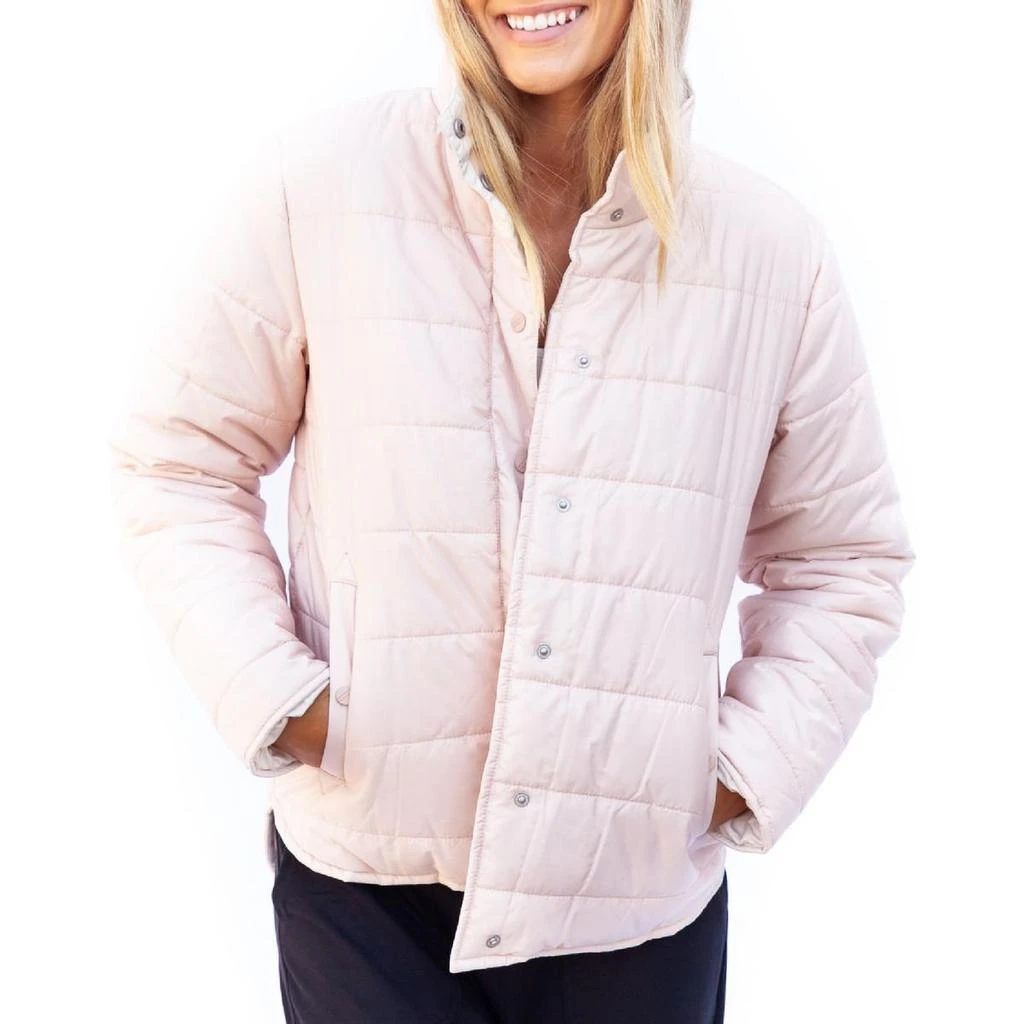 商品Thread & Supply|Thread & Supply Scala Women's Quilted Lightweight Reversible Puffer Jacket,价格¥107,第1张图片