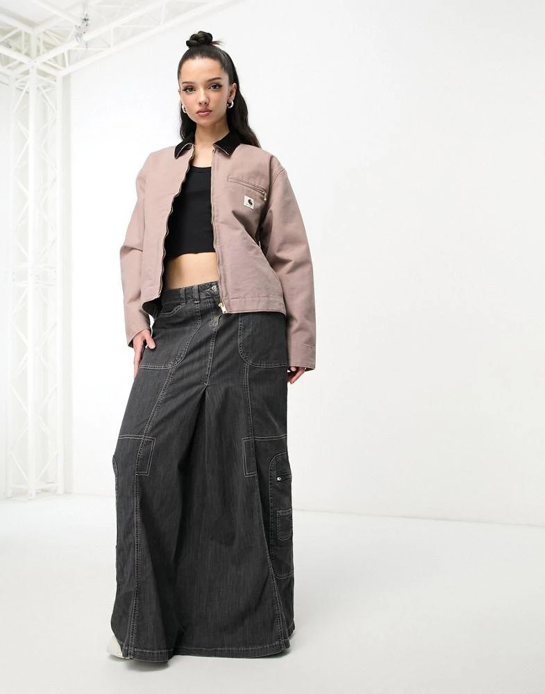 商品Carhartt WIP|Carhartt WIP detroit OG jacket in soft pink,价格¥1606,第4张图片详细描述